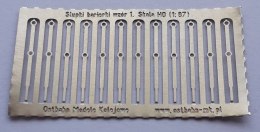 Słupki barierki mostu/wiaduktu wzór 1 H0