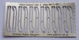 Słupki barierki mostu/wiaduktu wzór 2 H0