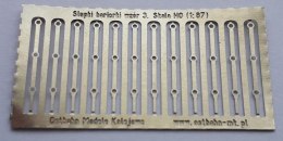 Słupki barierki mostu/wiaduktu wzór 3 H0