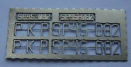 Tabliczki SP45