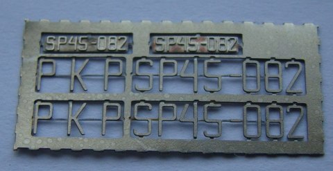 Tabliczki SP45