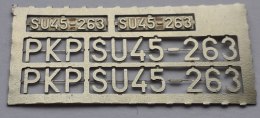 Tabliczki SU45