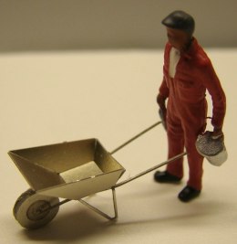 Taczka H0 zestaw do montażu H0