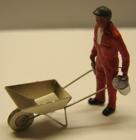 Taczka H0 zestaw do montażu H0