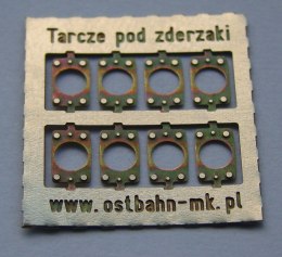 Tarcze pod zderzaki H0 6 śrub