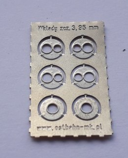 Wkłady do reflektorów średnicy 3,95 mm. 