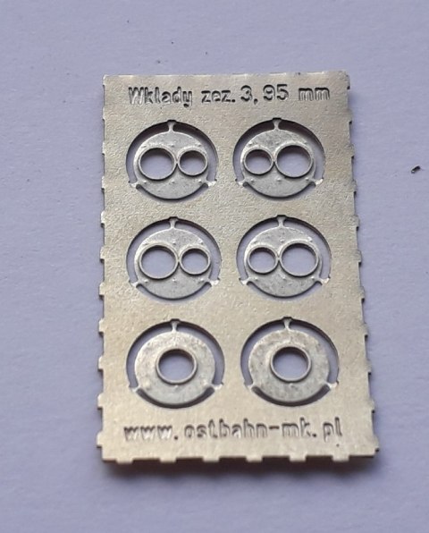 Wkłady do reflektorów średnicy 3,95 mm. "Zez"