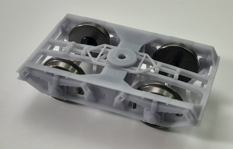 Wózek 1XTa (druk 3D) z zestawami kołowymi