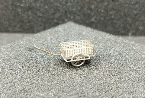 Wózek mleczarski ażurowy