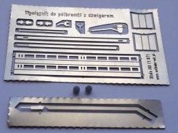 Wysięgnik teownikowy do pół-bramki H0 KIT