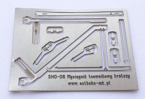 Wysięgnik teownikowy (odległość sieci od słupa min. 25,0 mm)