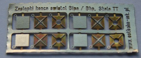 Zaślepki końcowych świateł Bipa\Bhp TT