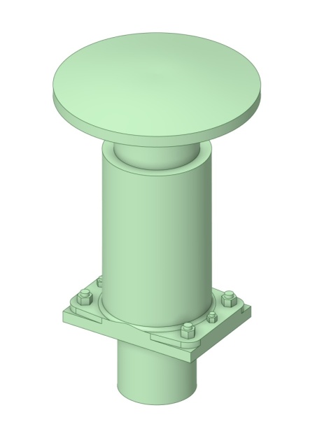Zderzaki okrągłe 450 mm z tarczą podzderzakową 1:43,5