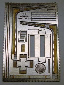 Zestaw peronowy. Słup pojedynczy na wiatę TT