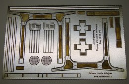 Zestaw peronowy (słup nad przejściem podziemnym lub inną zabudową) H0