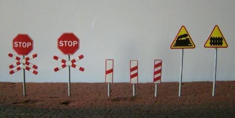 Znaki na przejazd kolejowy TT