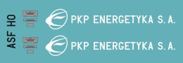 Kalkomania ASF PKP Energetyka