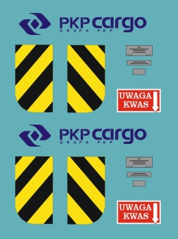 Kalkomania ASF PKP Cargo