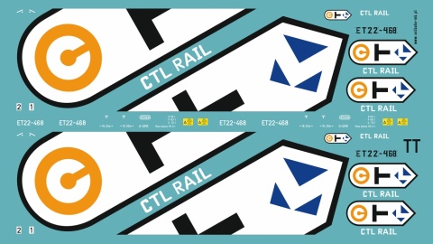 Kalkomania ET22-468 CTL TT
