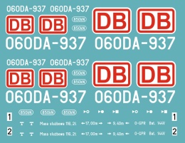 Kalkomania 060DA-937 DB