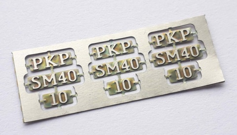 Tabliczki SM40